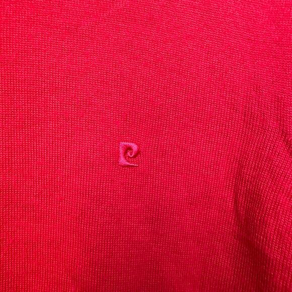 Pierre Cardin Red Sweater - Size Small - Classic & Stylish - Picture 4 of 7